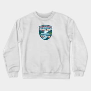 Kenai Fjords National Park Wildlife Crewneck Sweatshirt